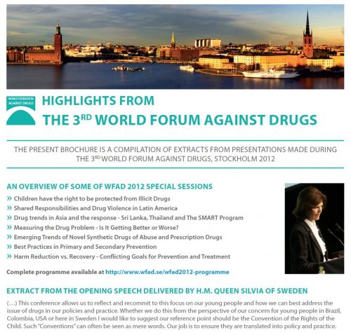 Read more: Highlights from the 3rd World Forum Against Drugs