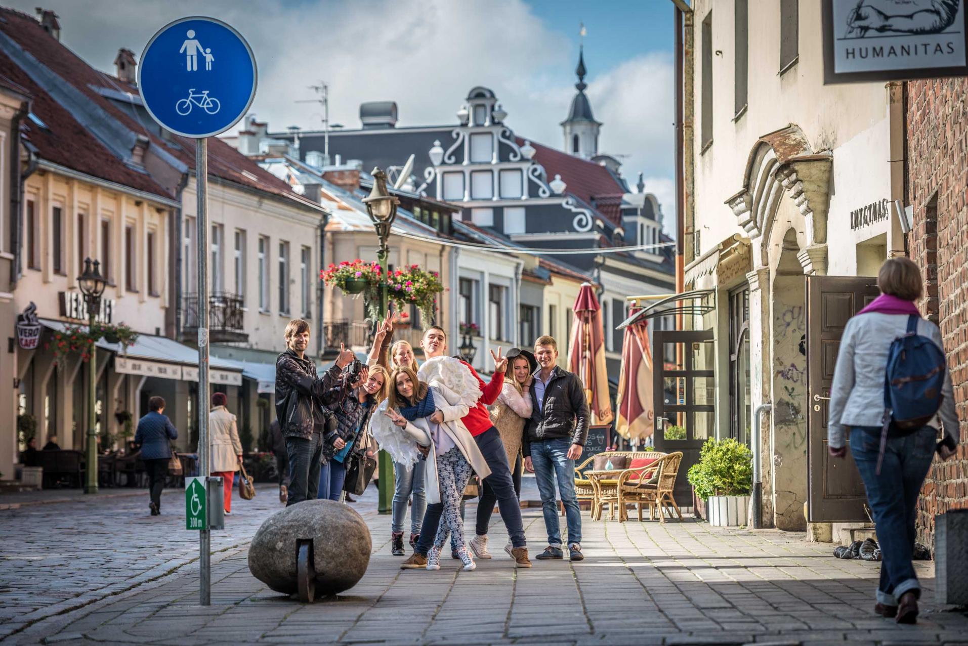 Young people of Kaunas